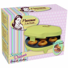 Bestron Appareil à Donuts Vanille Adm218sd