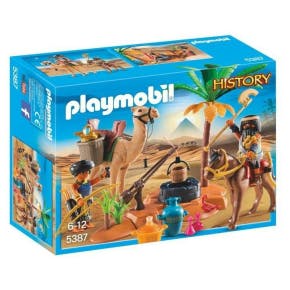 Playmobil Pilleurs De Tombes Avec Trésors égyptiens - 5387
