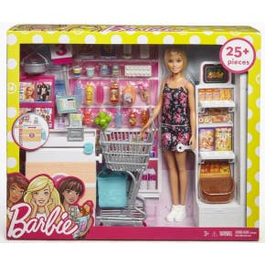 Barbie Supermarkt Met Pop