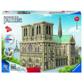 3d Puzzel Notre Dame - Parijs 324 Stuks