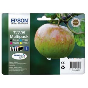 Epson T1295 Pomme - Multipack 4 Cartouches