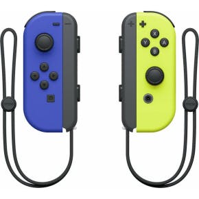 Nintendo Switch Paire De Mannettes Joy-con Bleu Et Jaune