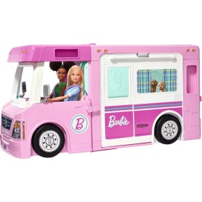 Barbie Camping Car De Rêve 3-en-1