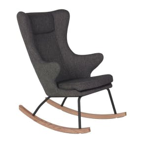 Quax Rocking Chair Adulte De Luxe Noir