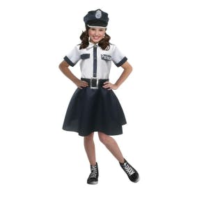 Showtime Kostuum Politie Amy Met Riem Maat 116