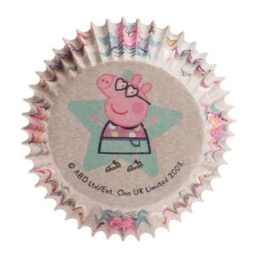 Papieren Cupcakevormpjes Peppa Pig 25st