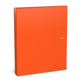 Qc Colour Classeur A4 2 Anneaux Orange