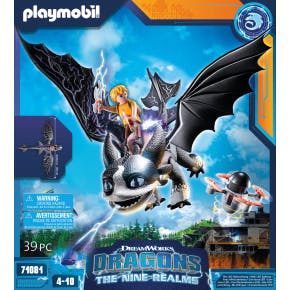 Playmobil Dragons Nine Realms: Thunder & Tom (71081)