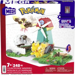Mega Pokémon Windmolen Op Het Plattelan