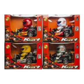 Racing Kart Rc Auto (1 Van Assortiment)