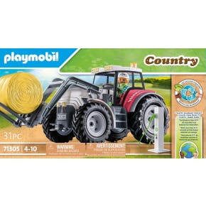 Playmobil Grand Tracteur De Campagne Avec Accessoires - 71305
