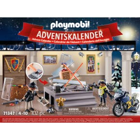 Playmobil Kerstmis Adventskalender Politie Museumdiefstal - 71347
