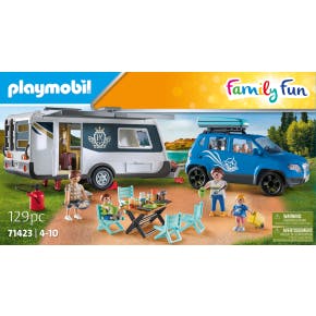 Playmobil Family Fun Caravan Met Auto (71423)