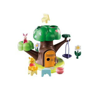Playmobil 1.2.3 Winnie L'ourson Et Porcinet Avec Cabane - 71316