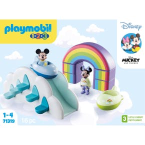 Playmobil 1.2.3 Disney Mickey Mouse Maison Des Nuages - 71319
