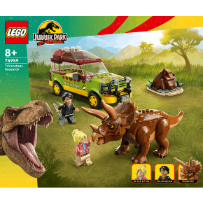 Lego Jurassic World La Recherche Du Thricératops - 76959