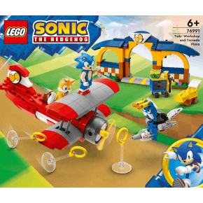 Lego Sonic The Hedgehog Tails' Werkplaats En Tornado Vliegtuig - 76991