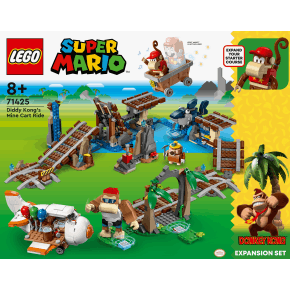 Lego Super Mario Ensemble D'extension Course De Chariot De Mine De Diddy Kong - 71425