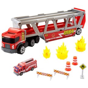 Hot Wheels Camion Pompier Transporteur 