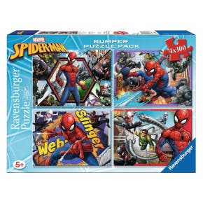Ravensburger Puzzle Spider-man - 4 X 100 Pièces
