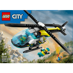 Lego City L’hélicoptère Des Urgences (60405)