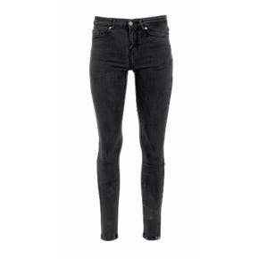 Zwarte Denim Slim Jeans Voor Dames