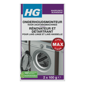 Hg Wasmachine & Vaatwasser Reiniger & Ontkalker 200g