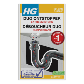 Hg Déboucheur Duo Surpuissant 1kg