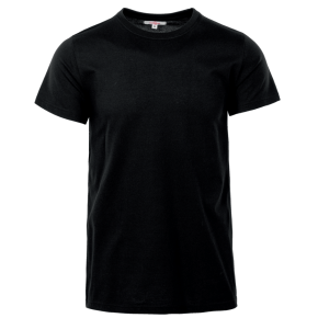 Zwart T-shirt Met Korte Mouwen Voor Heren