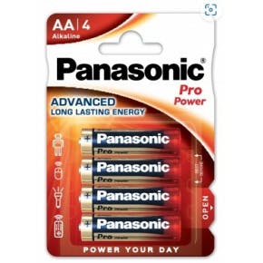 4 Piles Lr6/aa Pro Power Panasonic
