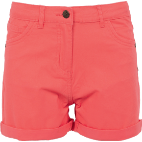 Short Twill Fille Corail