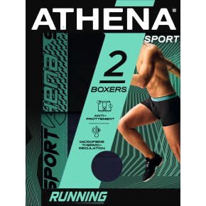 Athena Lot 2 Boxers Sport Homme