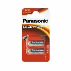 Panasonic 2 Batterijen Micro Alcaline Lrv08l/2be