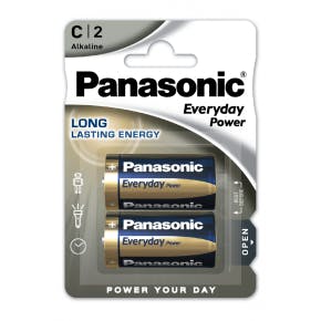 Panasonic Every Day Power Lr14 Batterijen - 2 Stuks