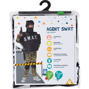 Déguisement Enfant Agent Swat Militaire
