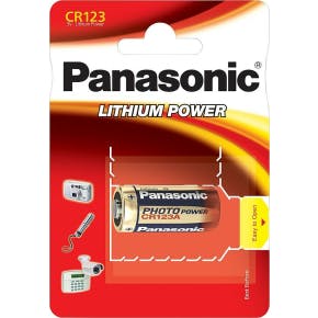 Panasonic Batterij Cr123