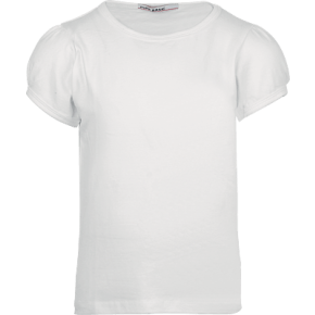 Wit Basic Meisjes-t-shirt