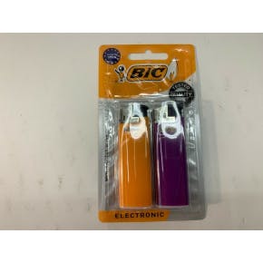 Blister Briquet Bic Electronic Stand X2