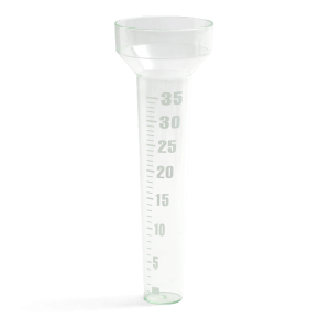 Transparante Plastic Regenmeter