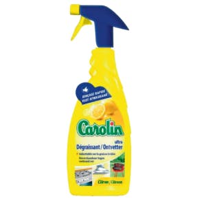 Carolin Spray Nettoyant Ultra Dégraissant Citron 650ml