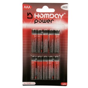 Homday Power Aaa Lr03 Batterijen - 10 Stuks