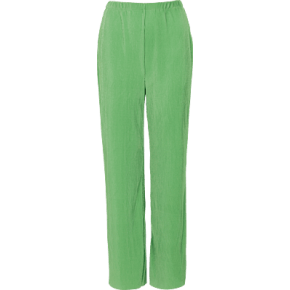 Pantalon Dame Plissé Vert