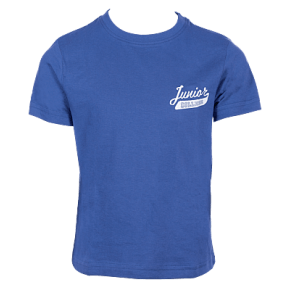 T-shirt Manches Courtes Bleu Garçon