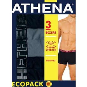 Athena - Lot De 3 Boxers Ecopack