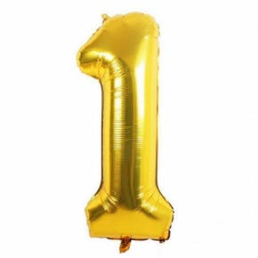Ballon Nummer 1 Goud