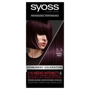 Syoss Salonplex Kleur Permanente 3-3 Trendy Violet