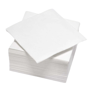 Witte 2-laags Watten Handdoeken 33x33cm 