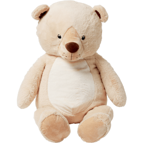 Peluche Ours Beige Assis 100cm 