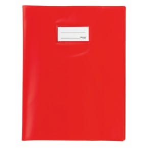 Couvre-cahier A4 Rouge/bleu/vert