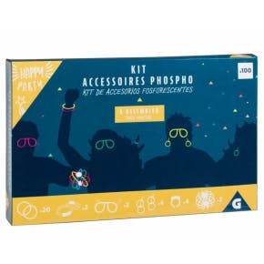 Kit D'accessoires Phosphorescents 100 Pcs